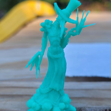 Picture of print of The Good Doctor - Lady of Pox - PRESUPPORTED - 32mm Scale