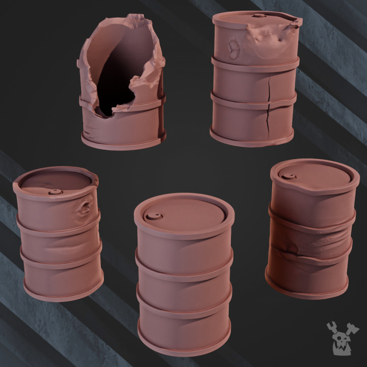 Barrels for terrain x5's Cover