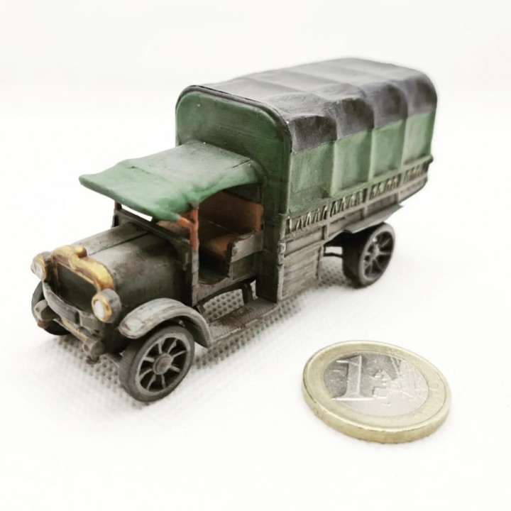 $9.90WW1 French Truck Berliet - Files Pre-supported - Files Test Printed.