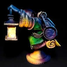 Picture of print of Prospector - Bust - THE MIRROR MAZE - MASTERS OF DUNGEONS QUEST