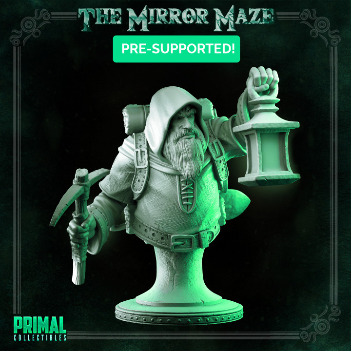 $6.00Prospector - Bust - THE MIRROR MAZE - MASTERS OF DUNGEONS QUEST