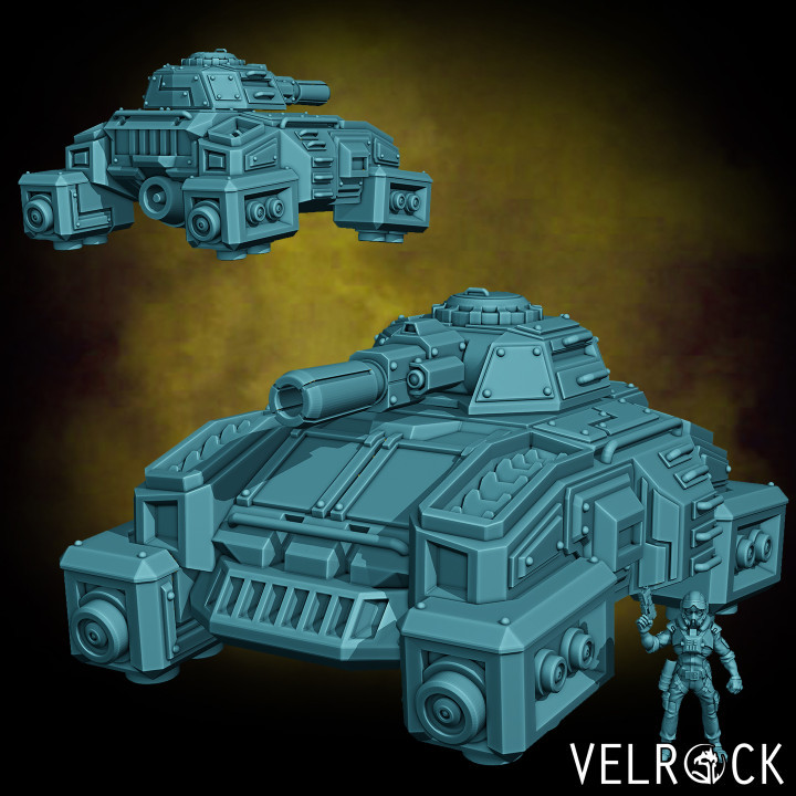 Tempest Guardsmen Repulsor Tank (PRESUPPORTED) image