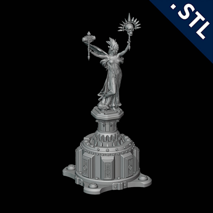 Angel of War (Statue) - Free STL