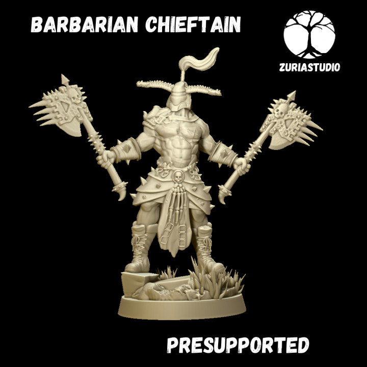 $3.00Barbarian chieftain