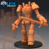 Wood Construct Set / War Machine / Steampunk Tech Battle Robot image