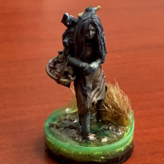 Picture of print of Green Hag - Tabletop Miniature