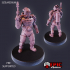 Jetpack Bandit Pistol / Male Human Soldier / Steampunk Tech Character image