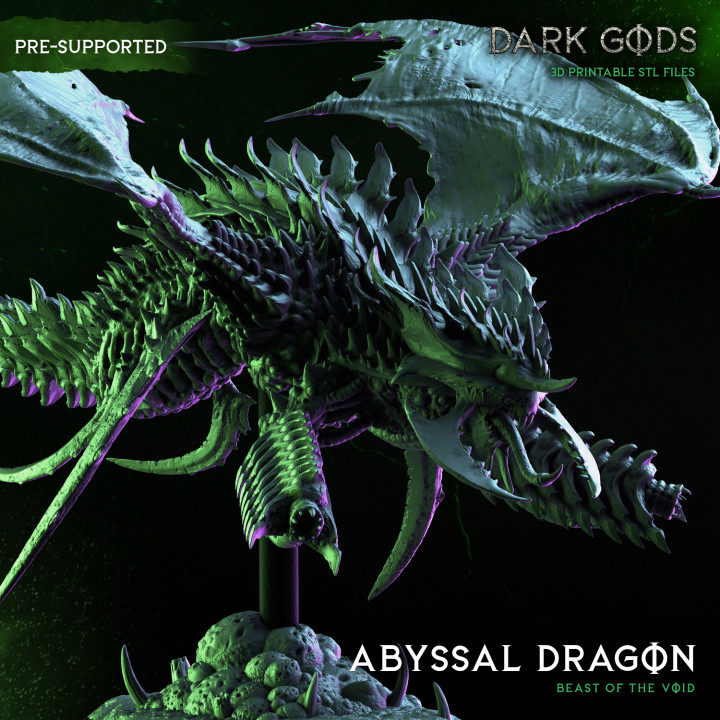 Abyssal Dragon - Dark Gods's Cover