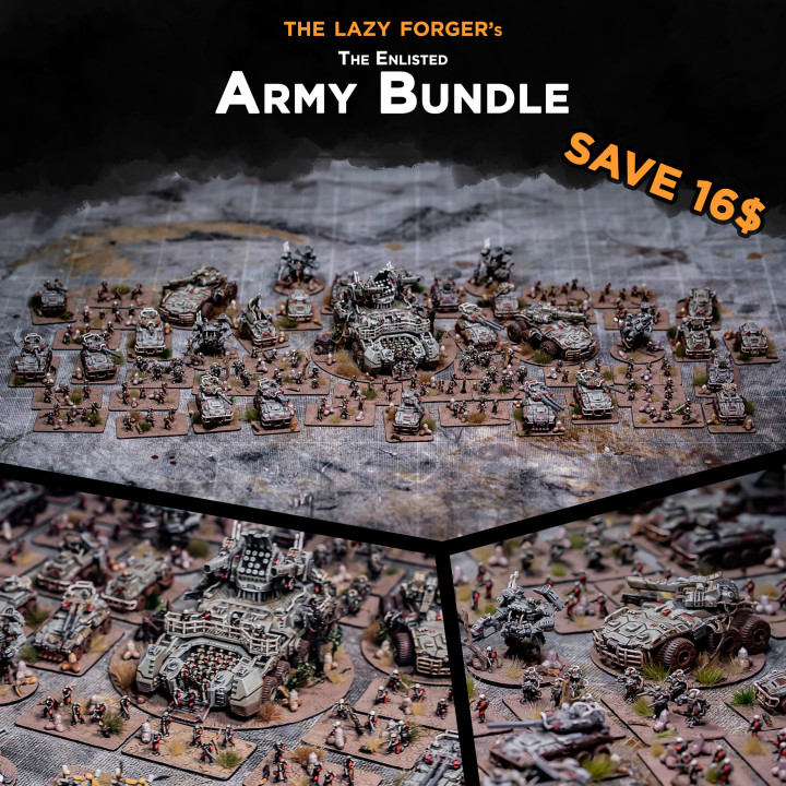 The Enlisted - Army Bundle's Cover