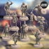Pirates of Cyliria Army Bundle (10 miniatures)  - 3D Printable Miniatures image