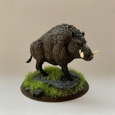 Picture of print of Giant boar