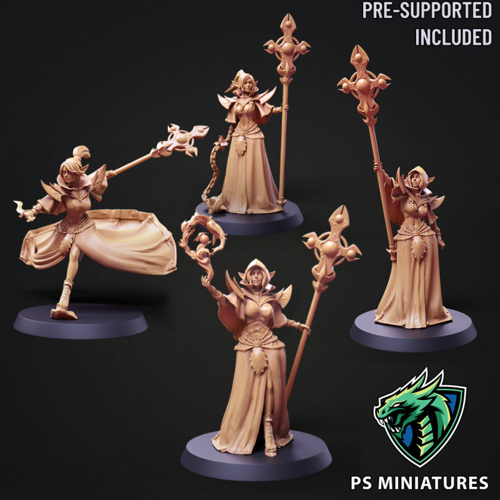 $15.99Drow Cleric Bundle - 4 Variants and Pinup Each