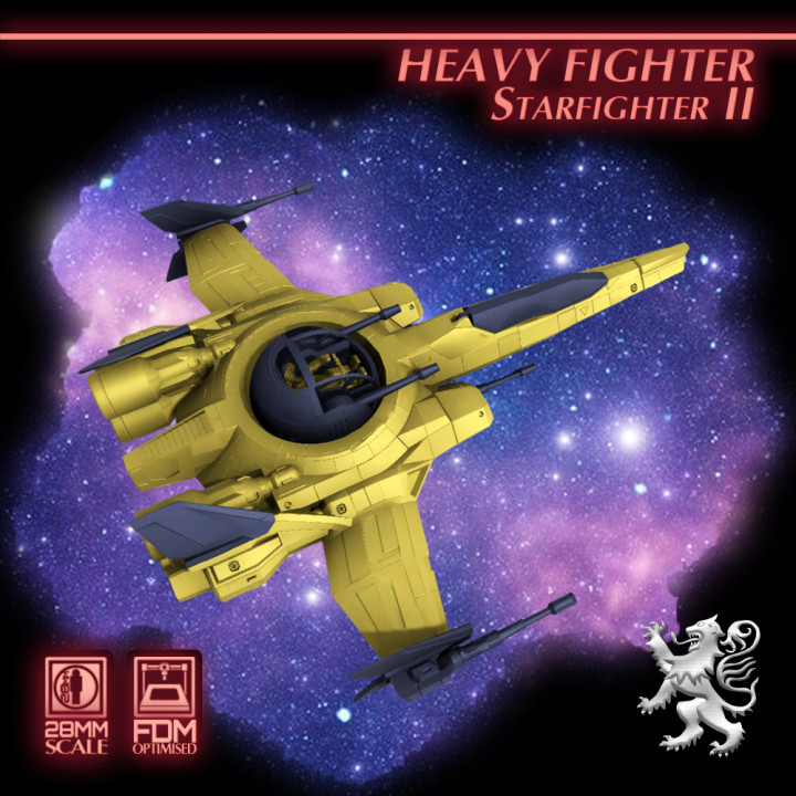Heavy Fighter - Starfighter II's Cover