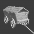 Medieval War-wagon during transport image