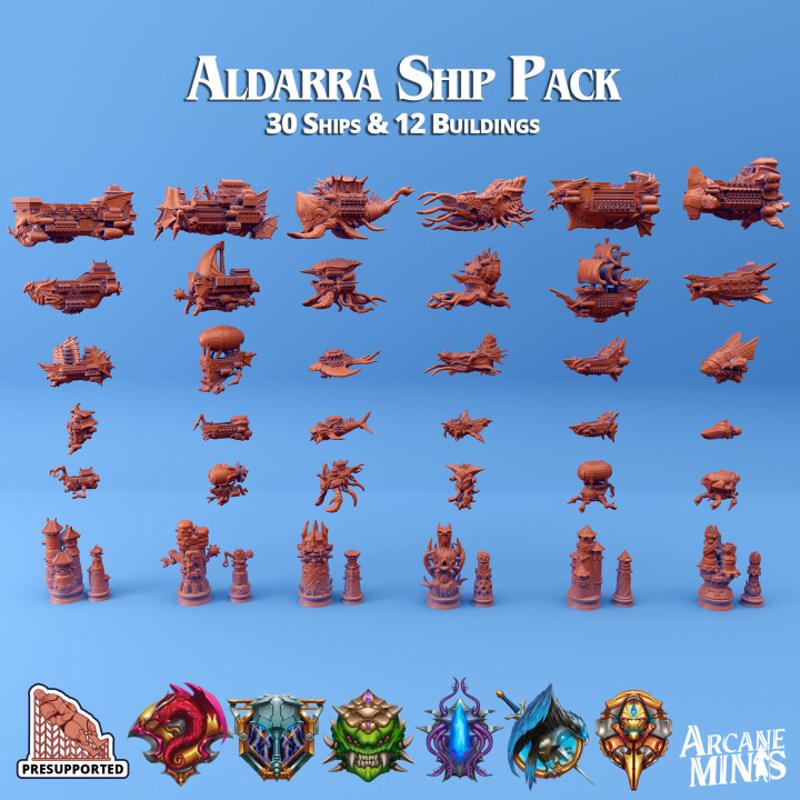 Aldarra Ship Pack's Cover