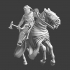 Mounted Medieval Hospitaller Knight image
