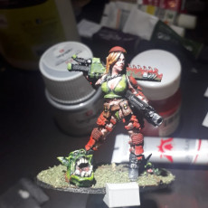 Picture of print of Pinup Sergeant