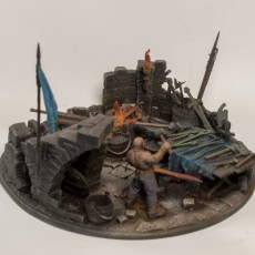 Picture of print of Riddle of Steel DIORAMA
