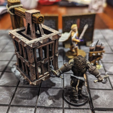 Picture of print of CAGE - TABLETOP TERRAIN DND RPG SCATTER