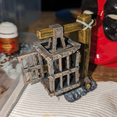 Picture of print of CAGE - TABLETOP TERRAIN DND RPG SCATTER