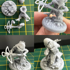 Picture of print of GOBLIN: Goblin with Crossbow /Modular/ [TEST PRINT SAMPLE]