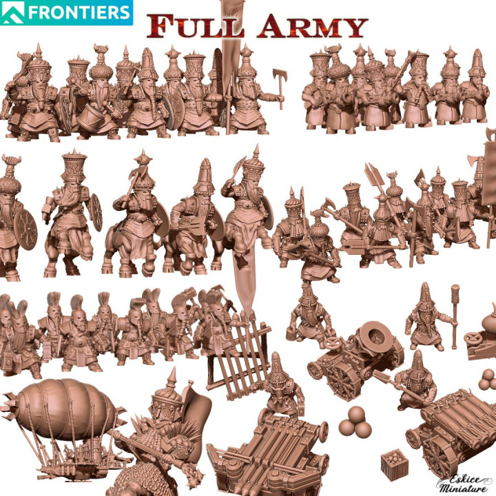Dwarves of the Abyss - 28mm FULL PACK's Cover
