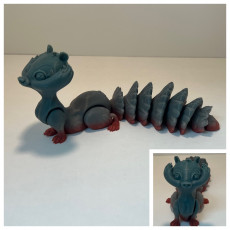 Picture of print of Cute Flexi Print-in-Place Squirrel Now with 3MF Files Included