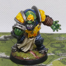 Picture of print of Orc-BigGuy-FantasyFootall