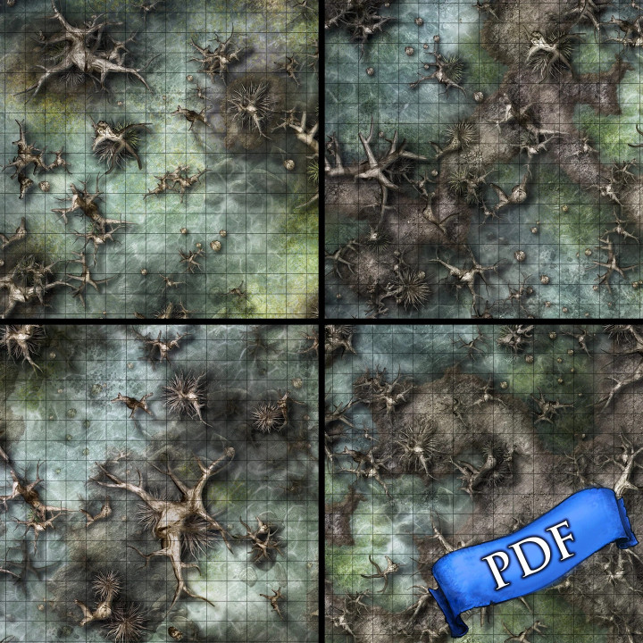 $1.99Drowned Forest Map Pack (Greensea Region)