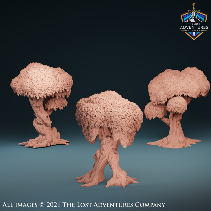 Evolved Heartwood Trees (Set of 3)'s Cover