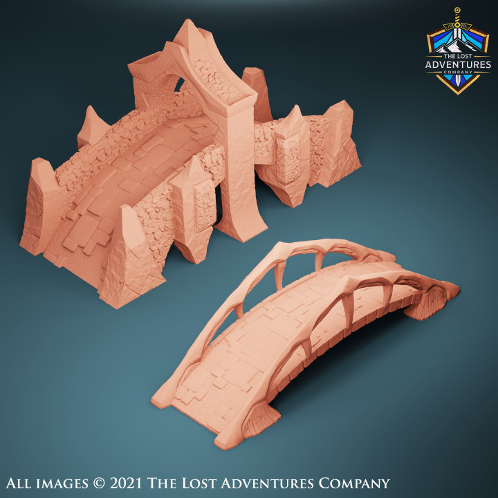 Lava Bridges (Set of 2)'s Cover
