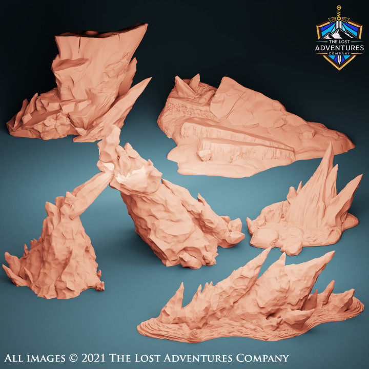 Rock Formations (Set of 5)'s Cover