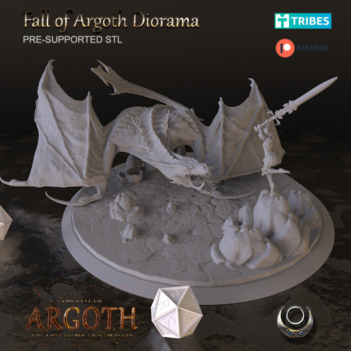 Fall of Argoth _ Diorama's Cover