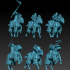 KZKMINIS - Swan Knights - High Knights Mounted image