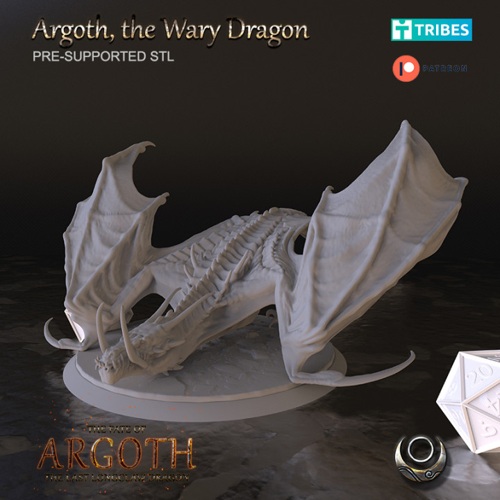 Argoth, the Wary Dragon's Cover