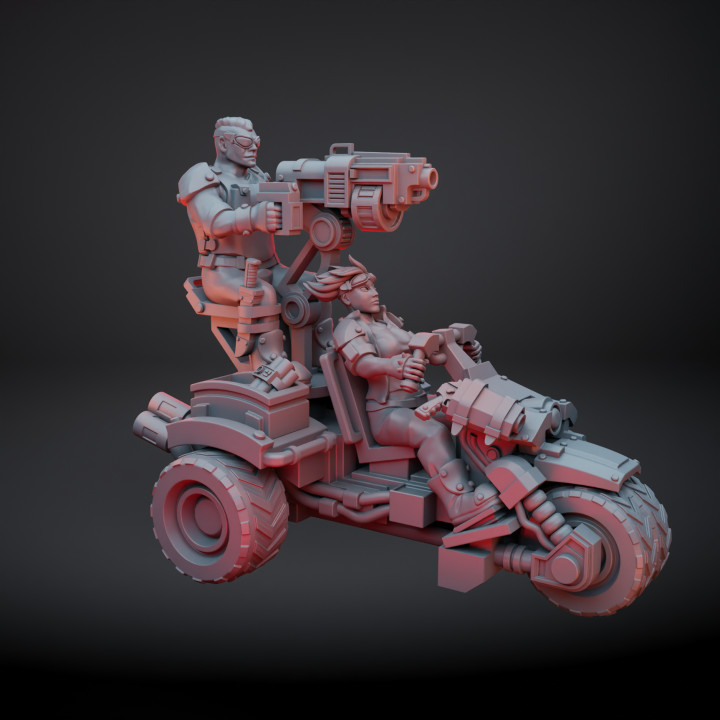 $5.00Wasteland Combat Tricycle