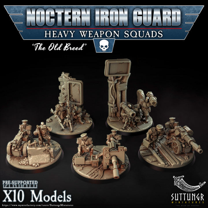 $5.99Noctern Iron Guard - Heavy Weapons Squad