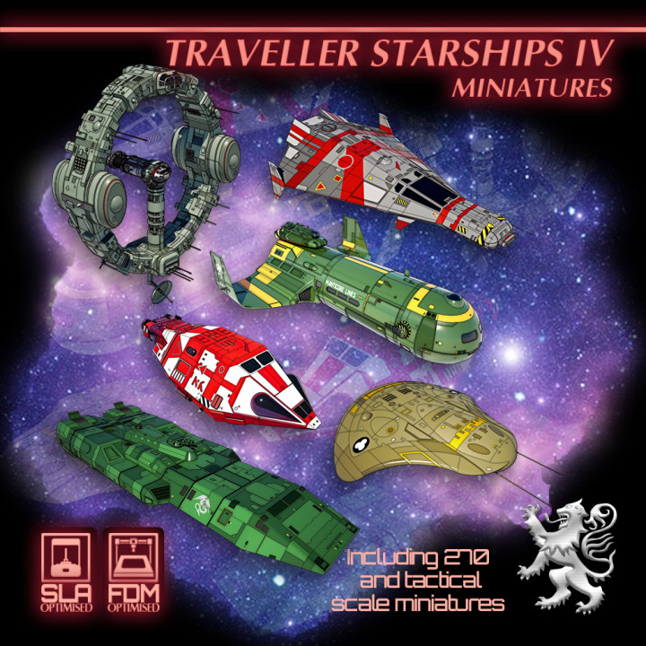 Traveller Starship Miniatures IV's Cover
