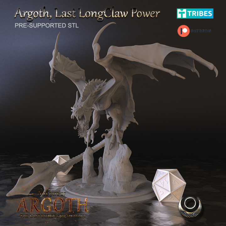 Argoth, Power of the Last LongClaw Dragon's Cover