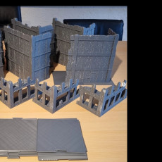 Picture of print of CITY RUINS WTC SET 01