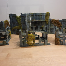Picture of print of CITY RUINS WTC SET 01