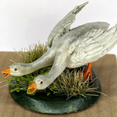 Picture of print of Goose Hydra - Tabletop Miniature