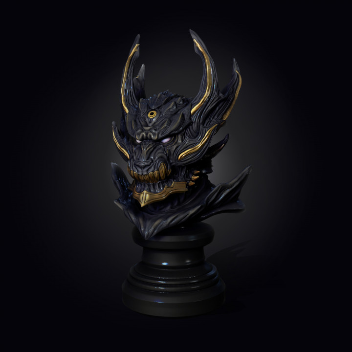 Kiba, The Dark Knight Bust (Pre-supported)'s Cover