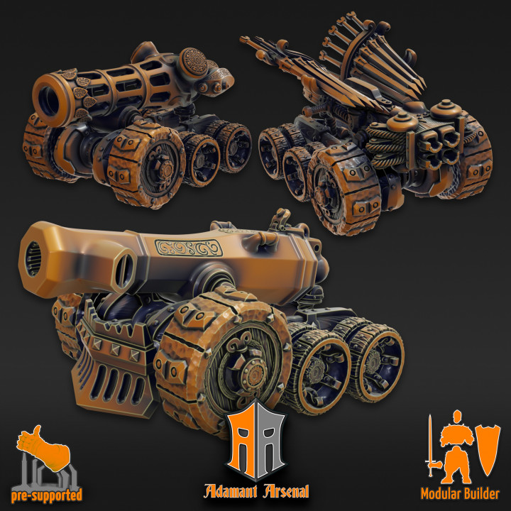 Valiant Artillery Builder's Cover