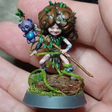 Picture of print of the druid.