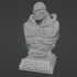 NEMESIS ULTRA-DETAILED SUPPORT-FREE BUST 3D MODEL image