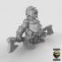 Halfling Barbarian (pre Supported) image