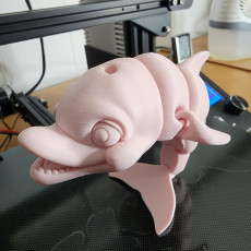 Picture of print of Cute Flexi Print-in-Place Dolphin