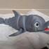 Cute Flexi Print-in-Place Dolphin print image