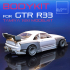 BODYKIT FOR GTR R33 TAMIYA 1-24TH MODELKIT image
